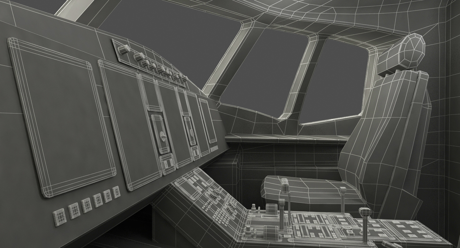 3D Boeing 767 400 with Interior Condor Flugdienst