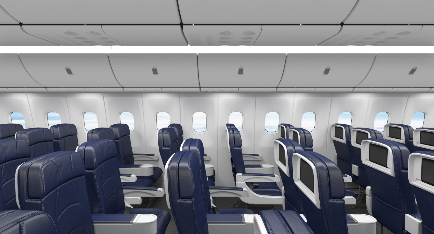 3D Boeing 767 400 with Interior Condor Flugdienst