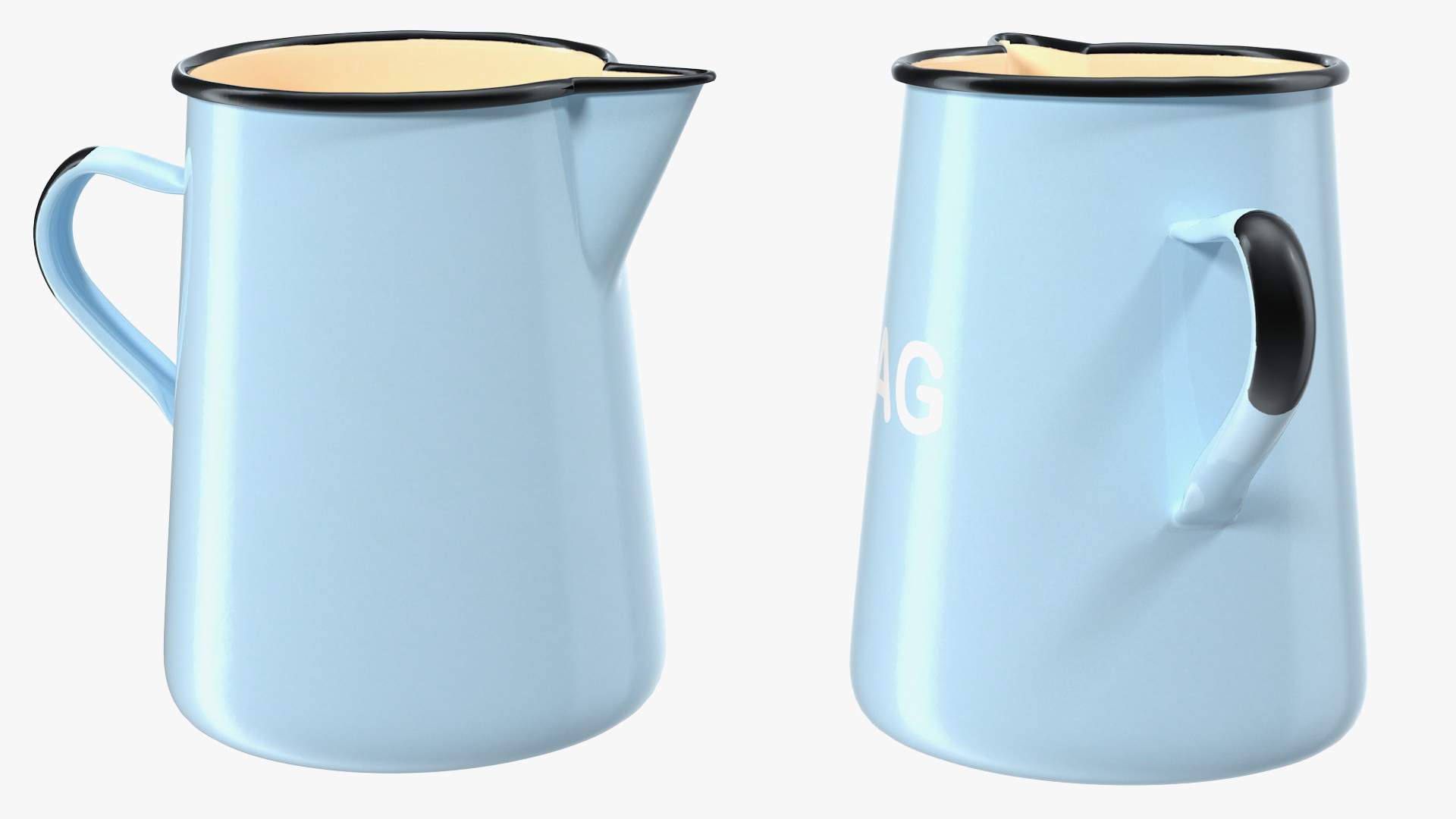 3D model Enamel Jug