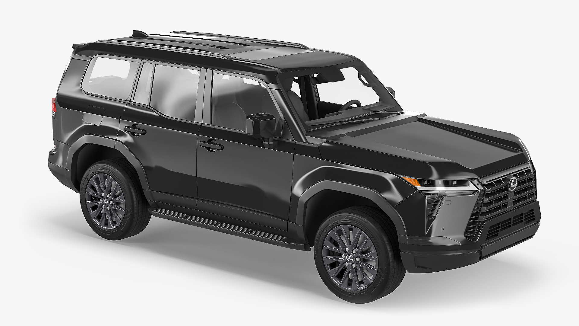 Lexus GX 550 SUV Caviar Black 3D model