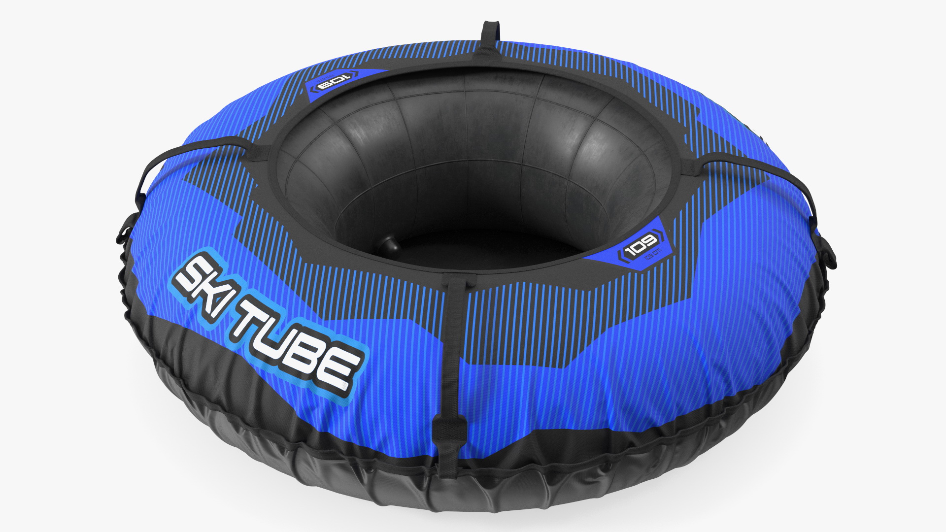 Rubber Snow Tube With Blue Cover 3D