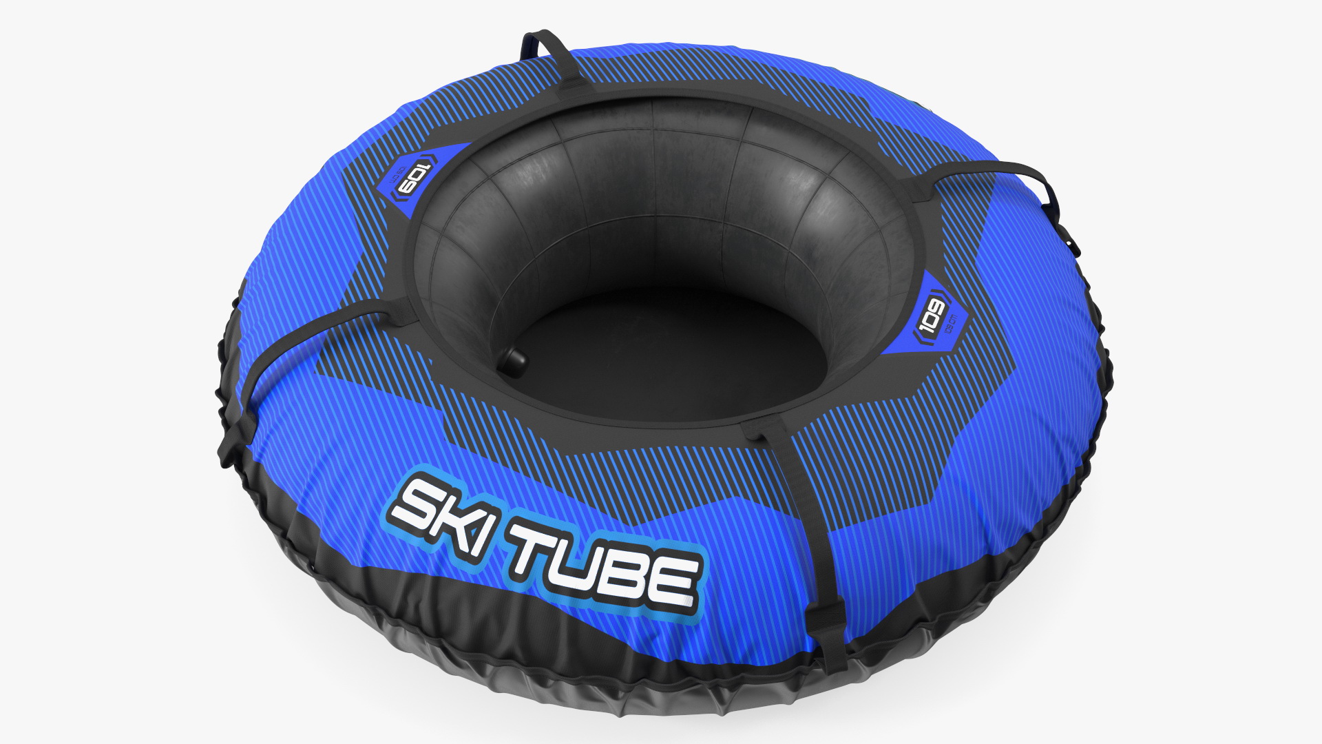 Rubber Snow Tube With Blue Cover 3D