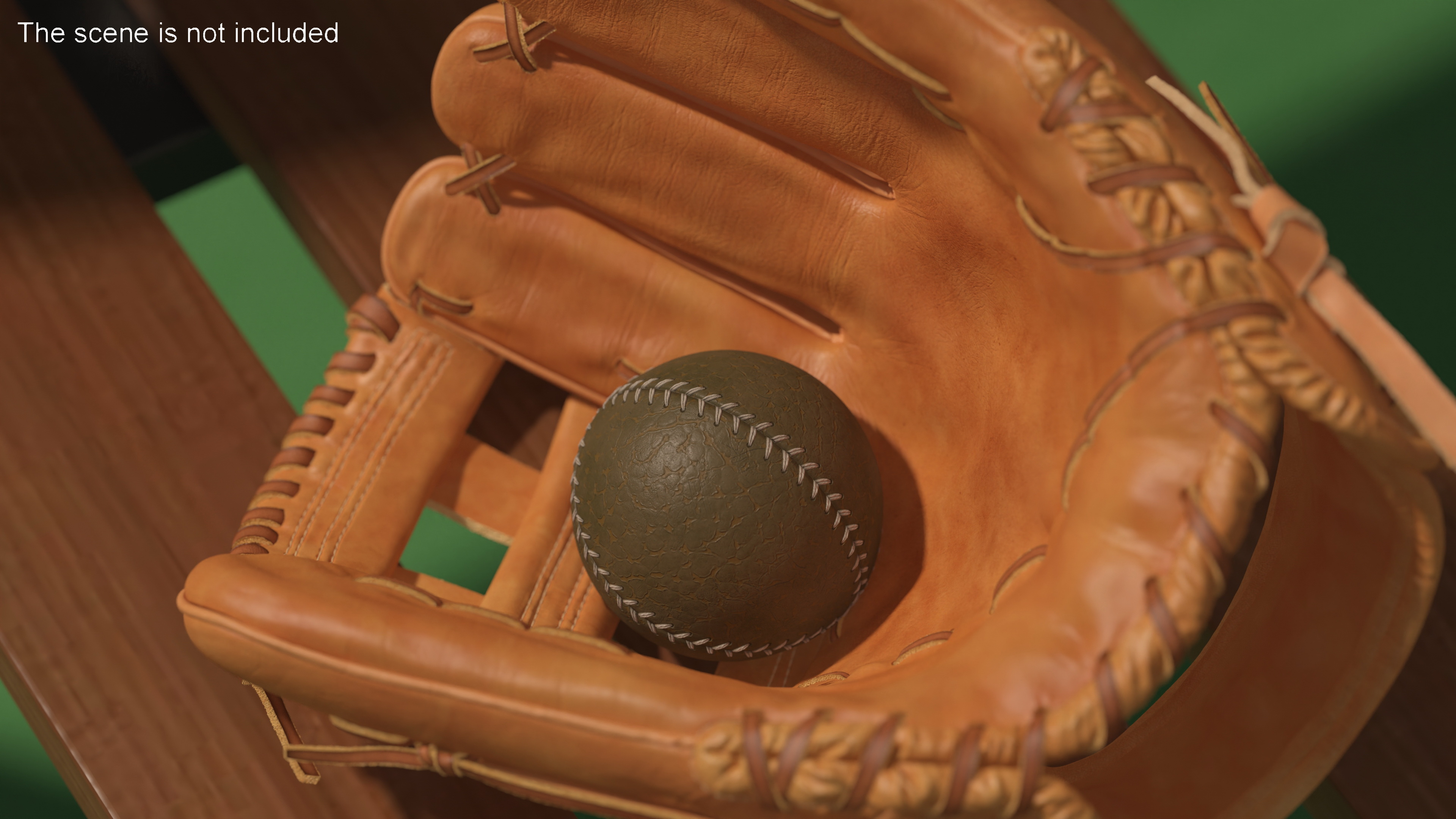 Historical Baseballs set 3D model