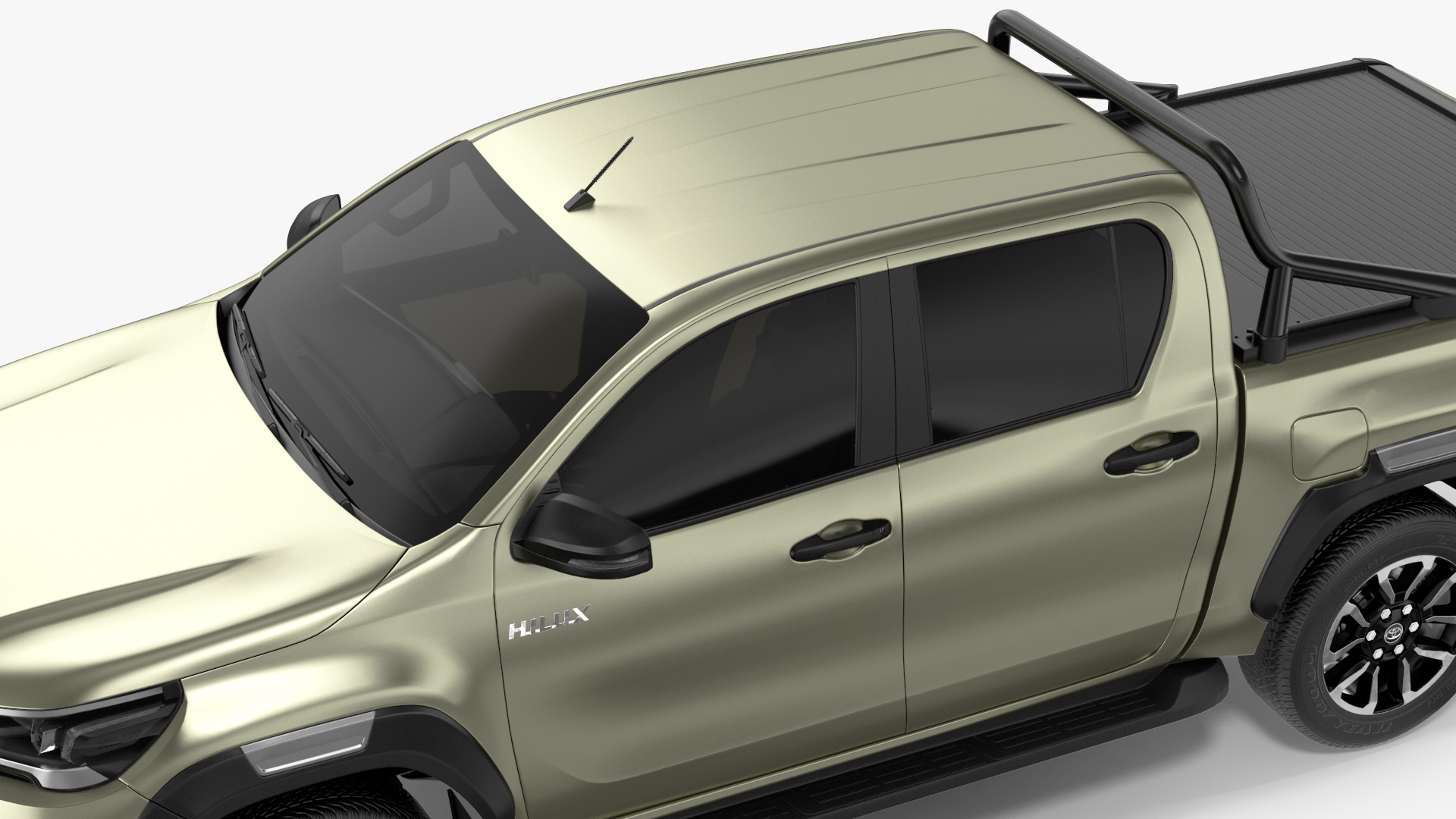 3D Toyota Hilux 2022 Simple Interior model