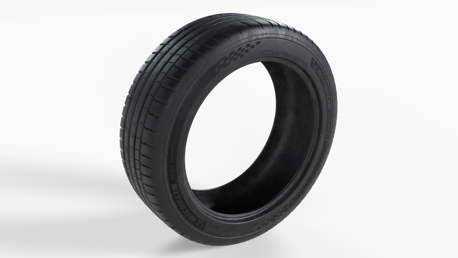 3D model Michelin Pilot Sport5 Car Tire