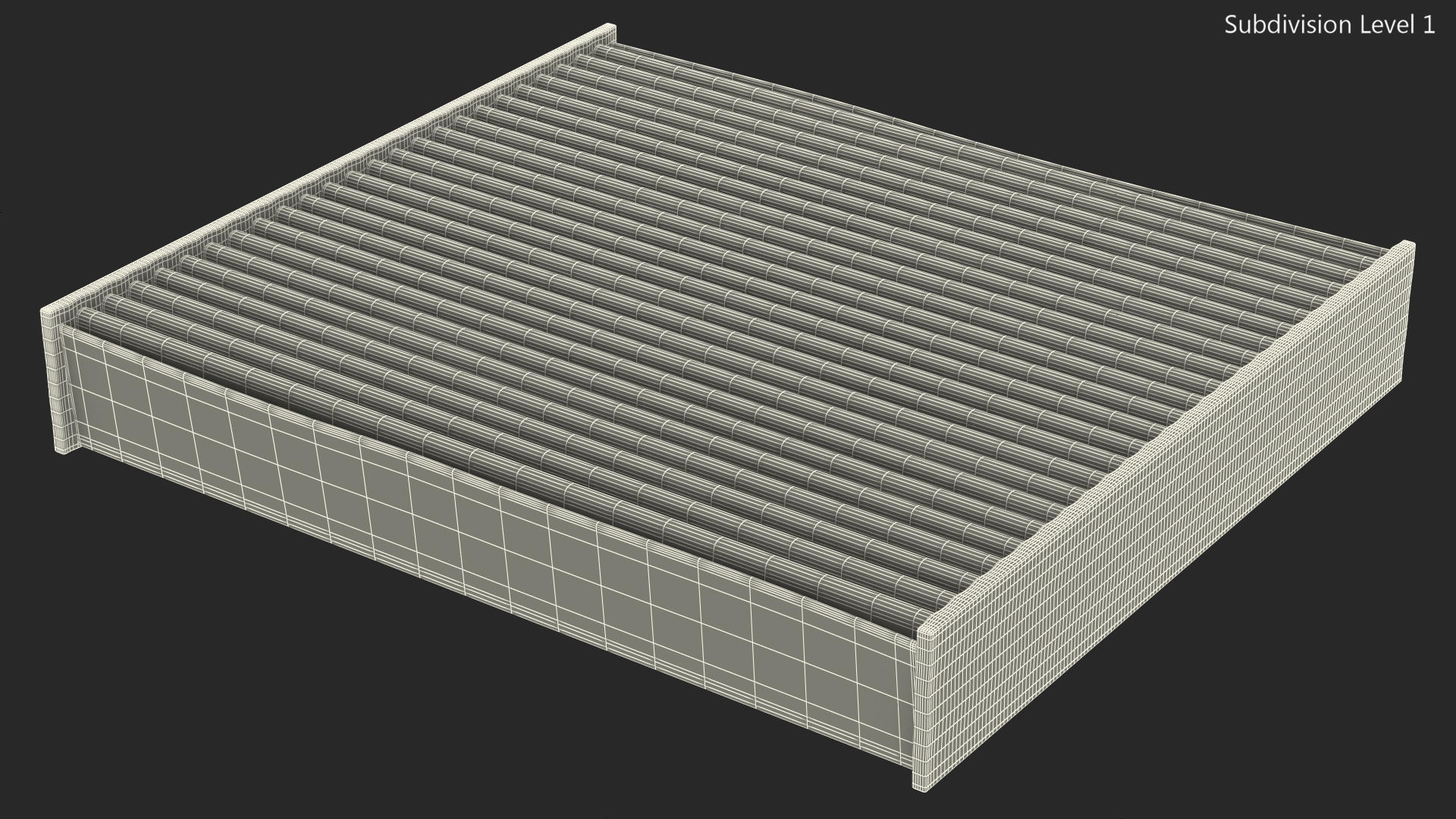 3D model Mann Filter Carbonic