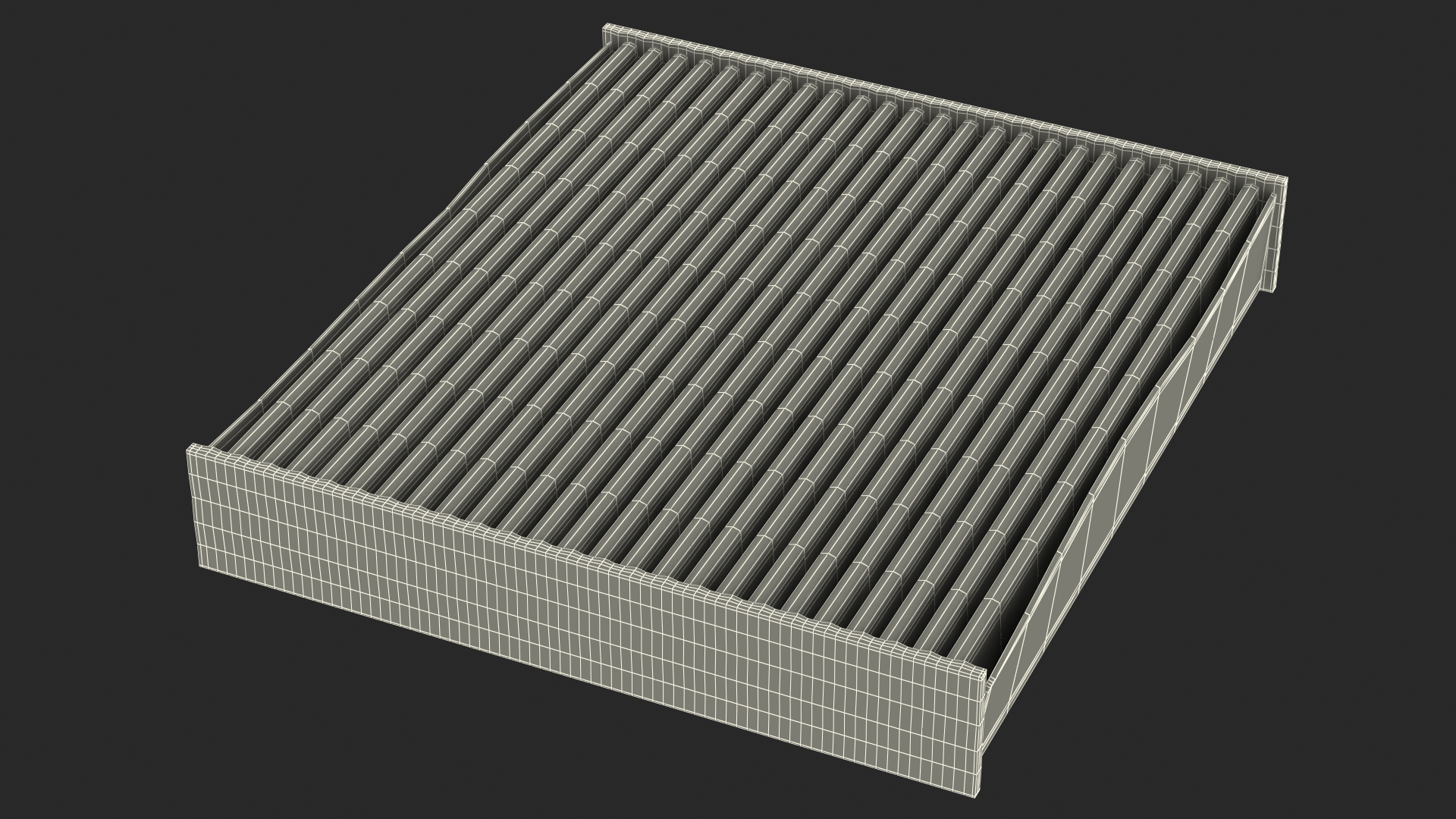 3D model Mann Filter Carbonic