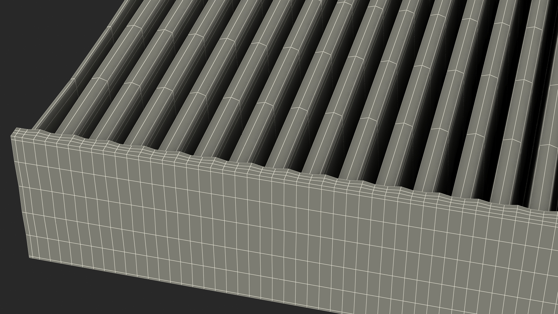 3D model Mann Filter Carbonic