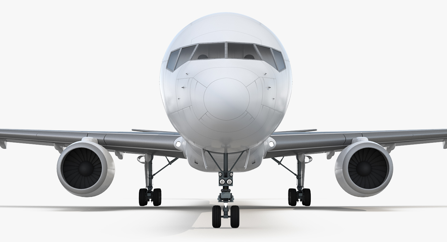 3D model Boeing 757 300 Generic with Cabin Rigged