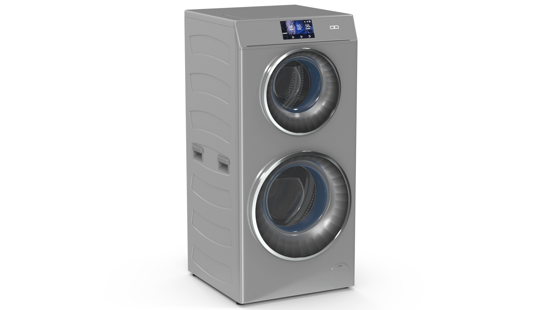 Duo Washer Dryer Machine 3D model