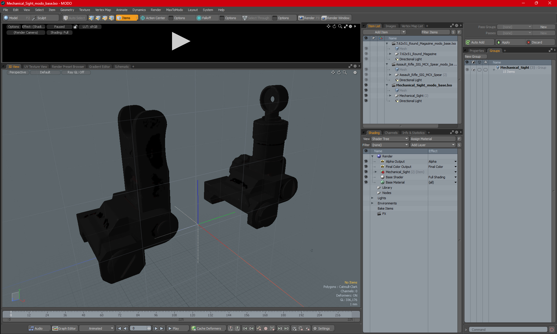 3D Mechanical Sight