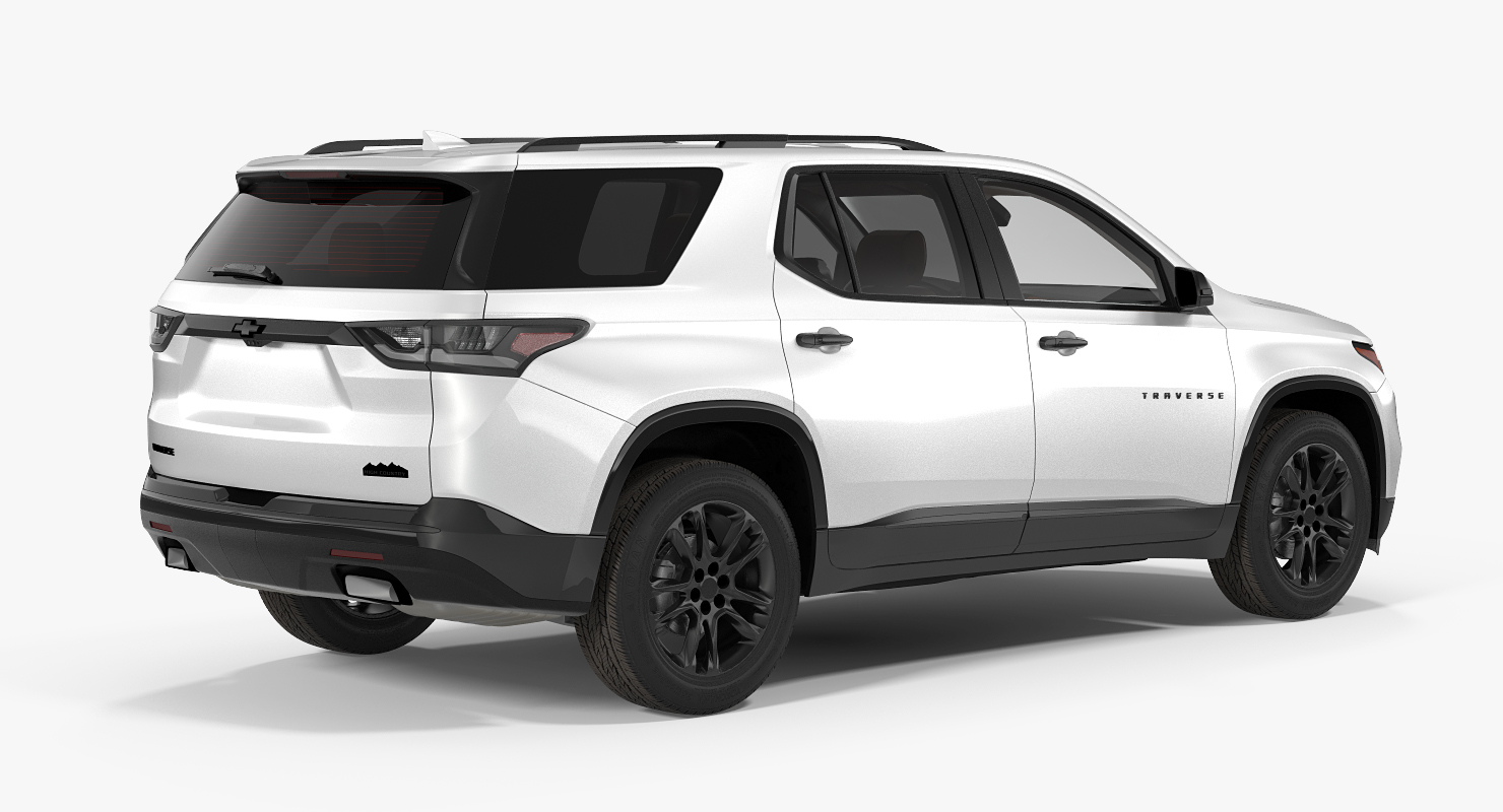 Chevrolet Traverse SUV 2018 Rigged 3D model