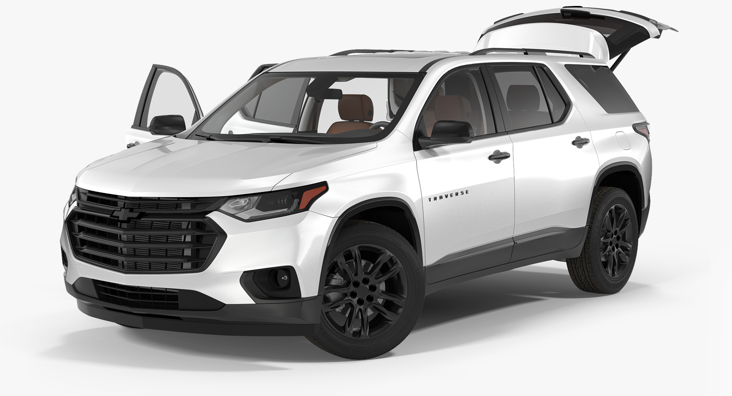 Chevrolet Traverse SUV 2018 Rigged 3D model