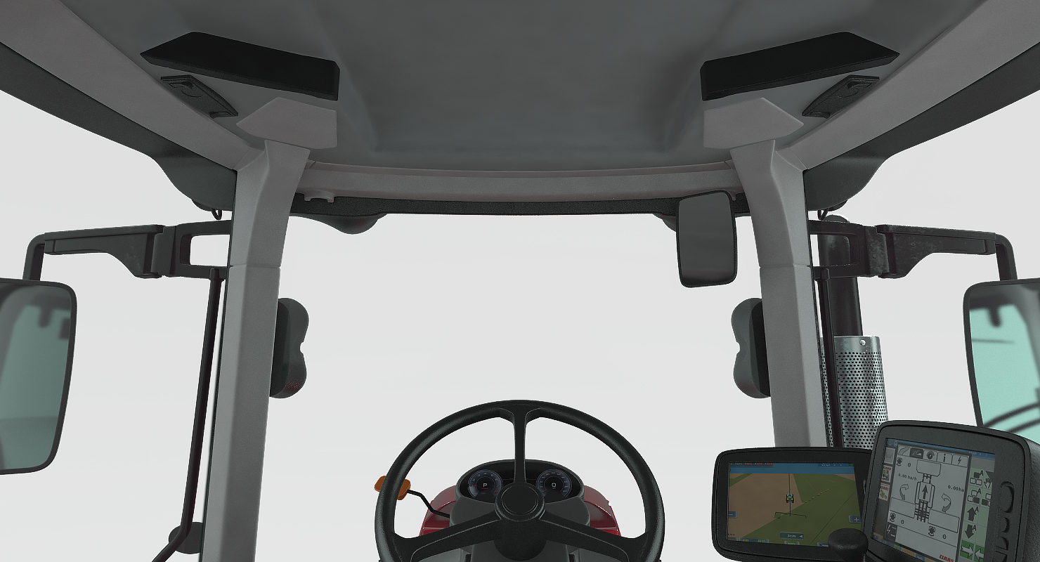 Tractor Generic Detailed Interior Clean 3D model