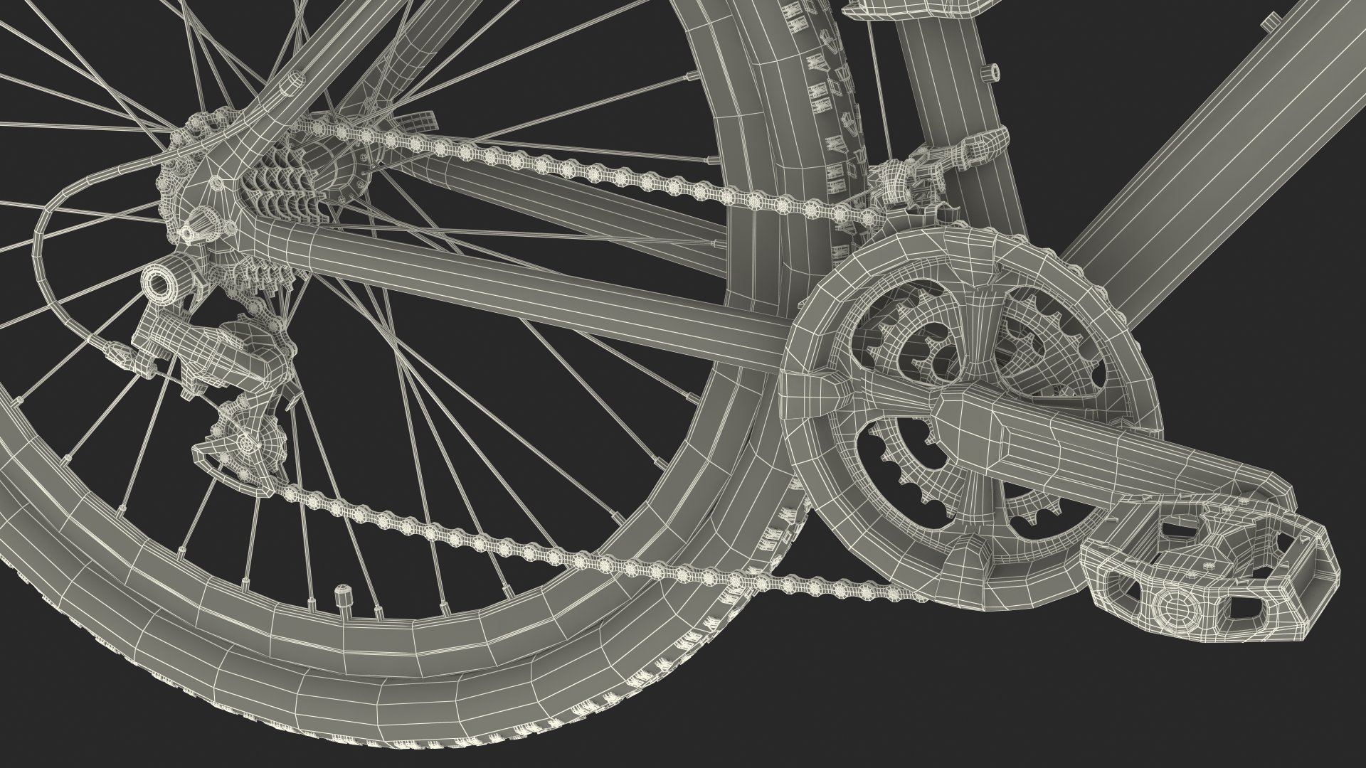 3D Bike with Child Crash Test Dummy in Thule Safety Seat model