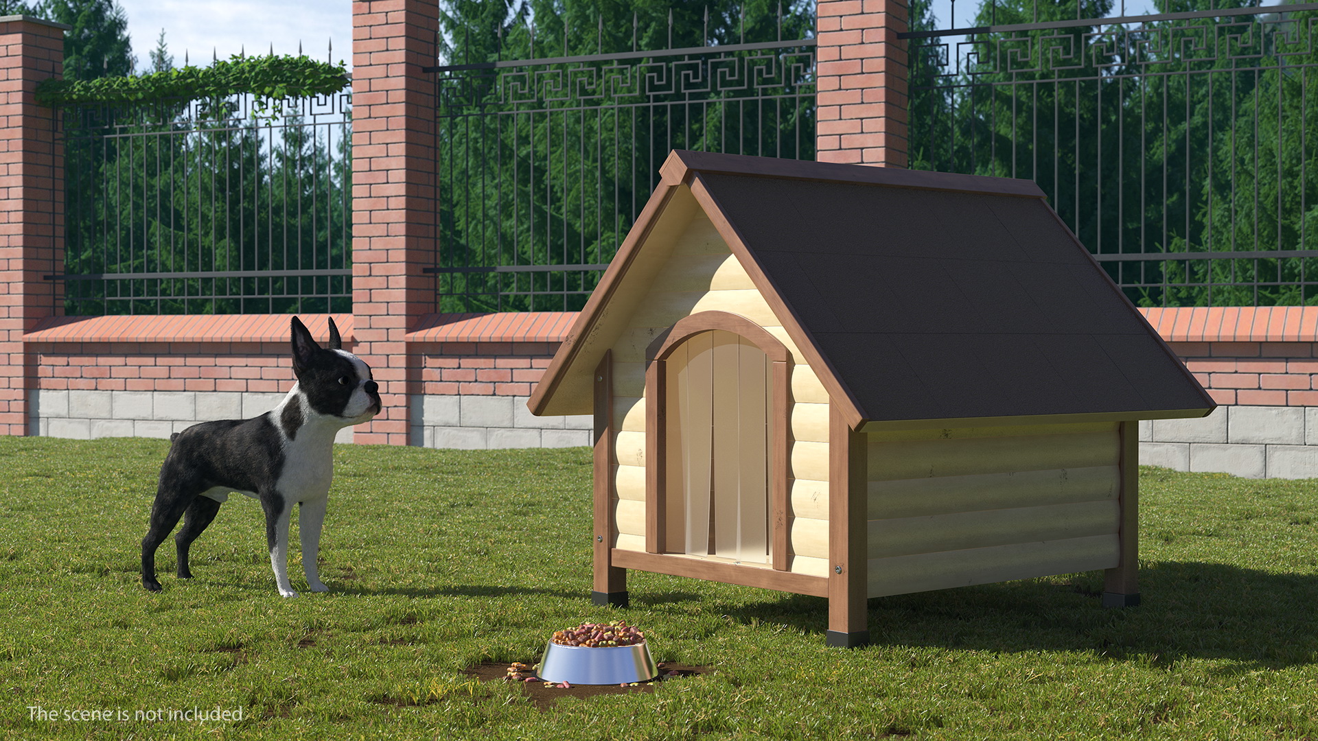 3D model Light Wood Pet House