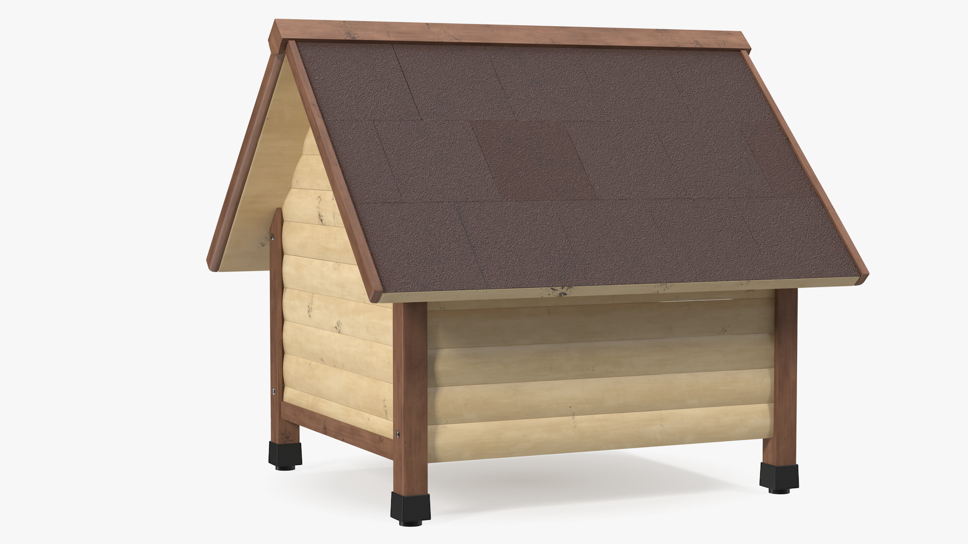 3D model Light Wood Pet House