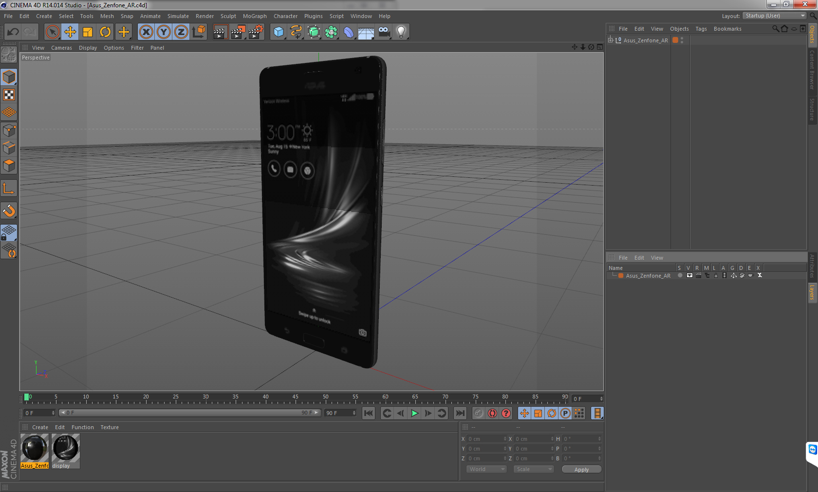 3D model Asus Zenfone AR