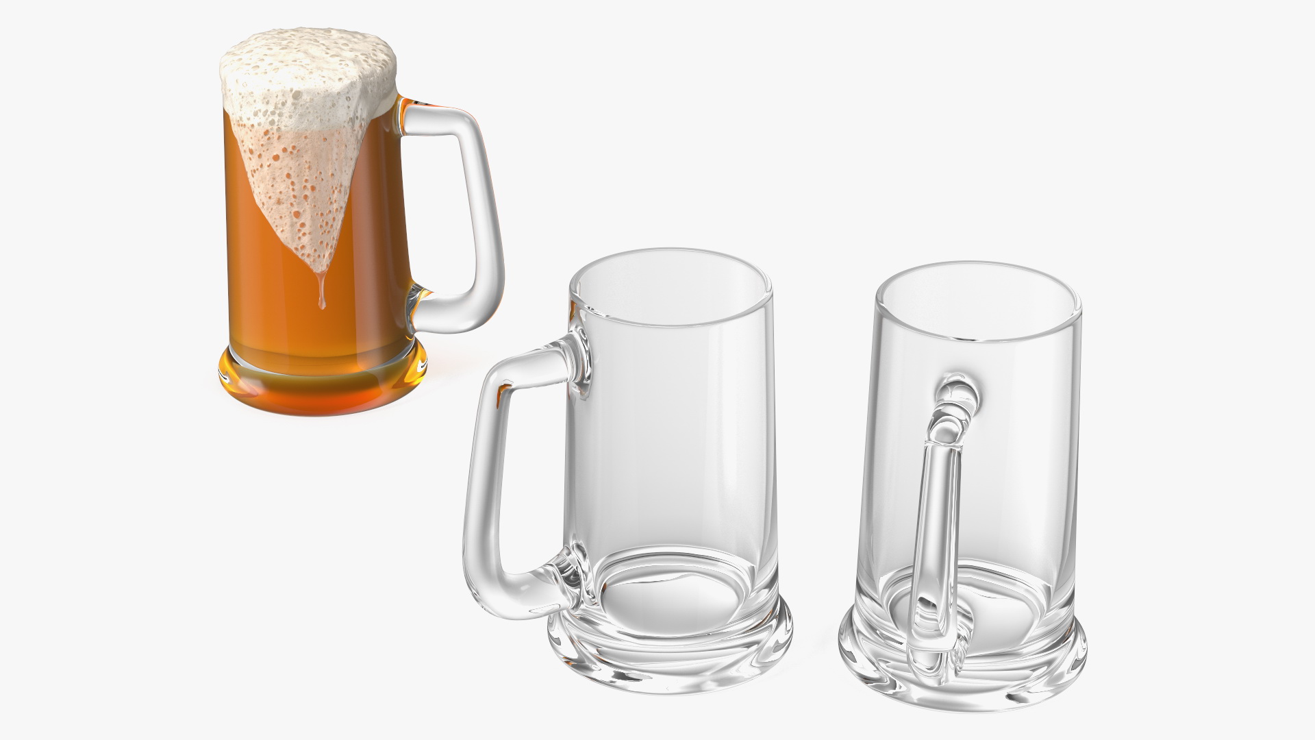 3D Home Beer Brewing Machine Brewart with Mugs model