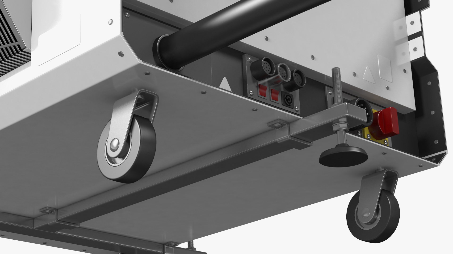 Airport Ceilometer LIDAR Scanner Rigged 3D model