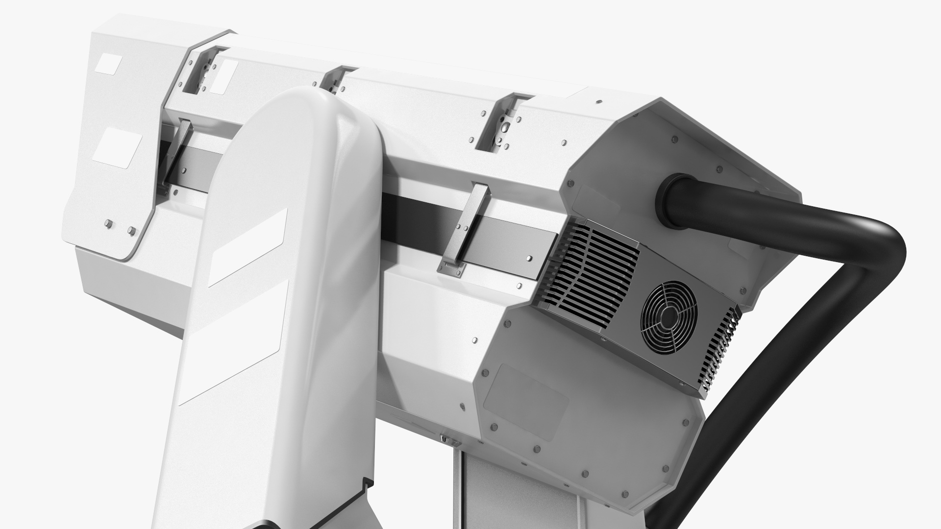 Airport Ceilometer LIDAR Scanner Rigged 3D model