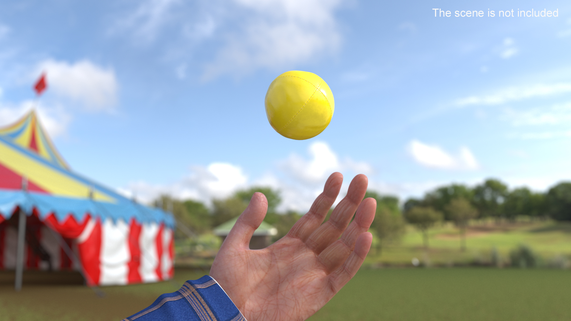 Trick Ball Yellow 3D