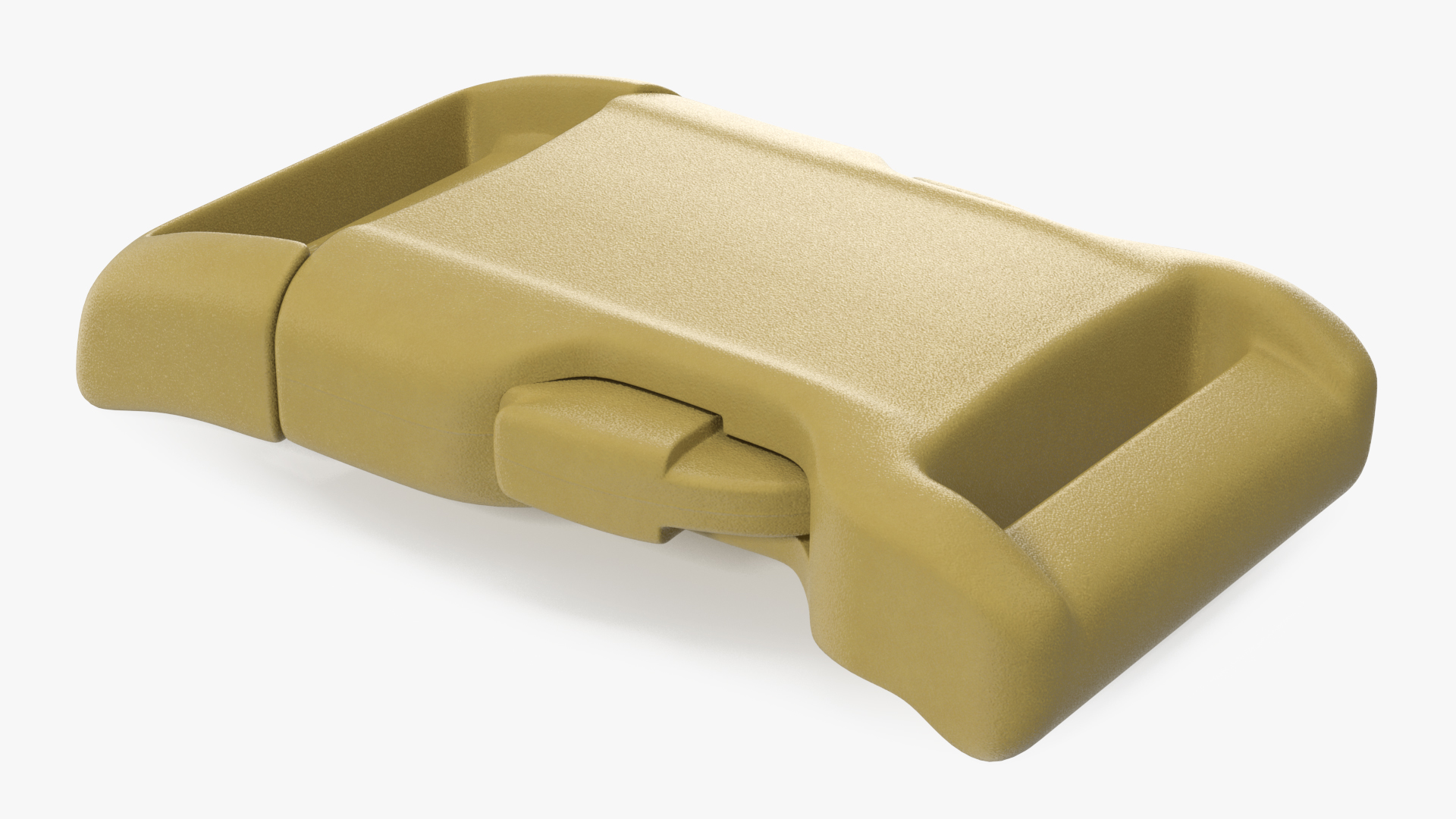 3D Contoured Side Release Plastic Buckle Khaki model