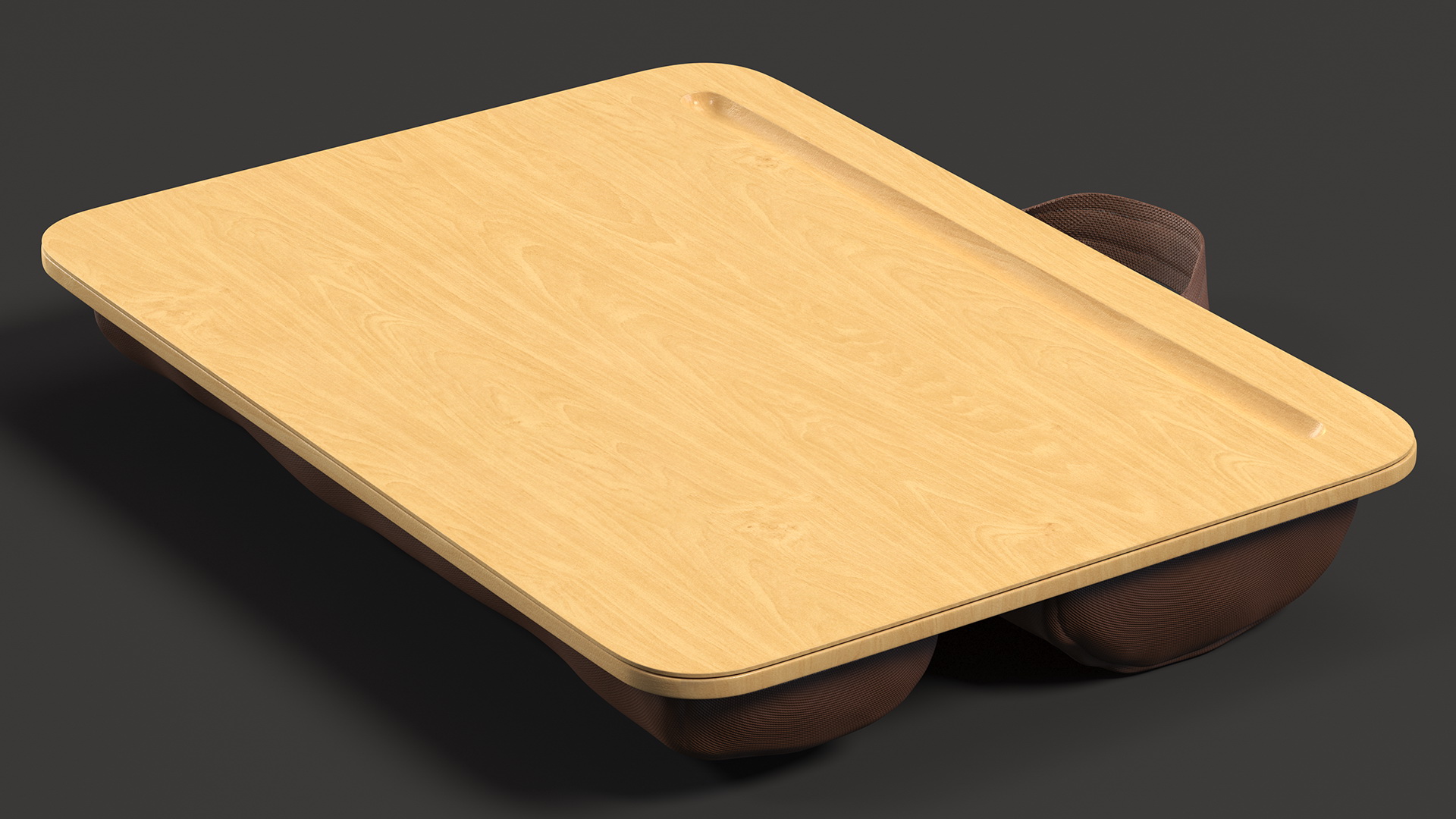 Lap Desk with Bamboo Platform 3D model