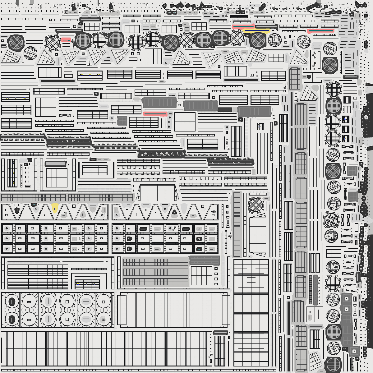 Industrial Air Conditioning Unit 3D