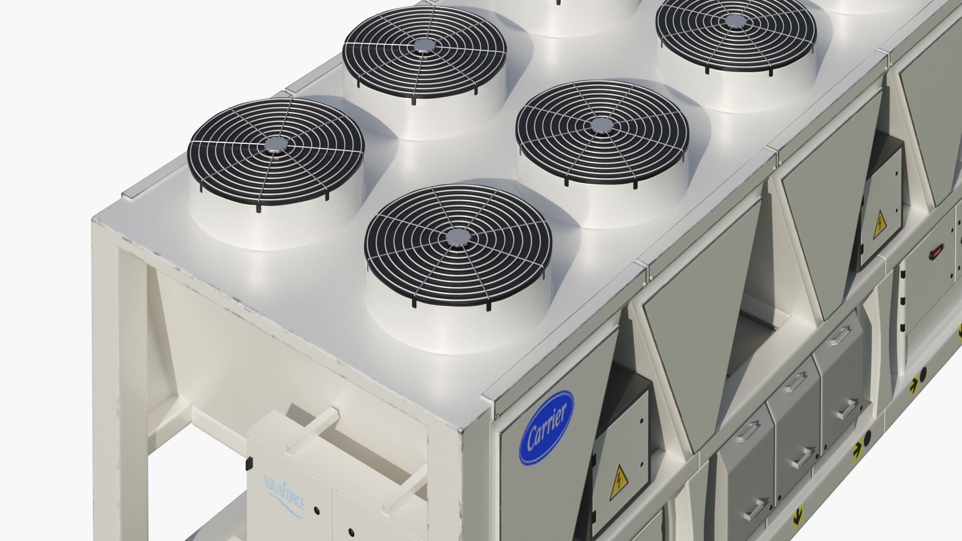 Industrial Air Conditioning Unit 3D