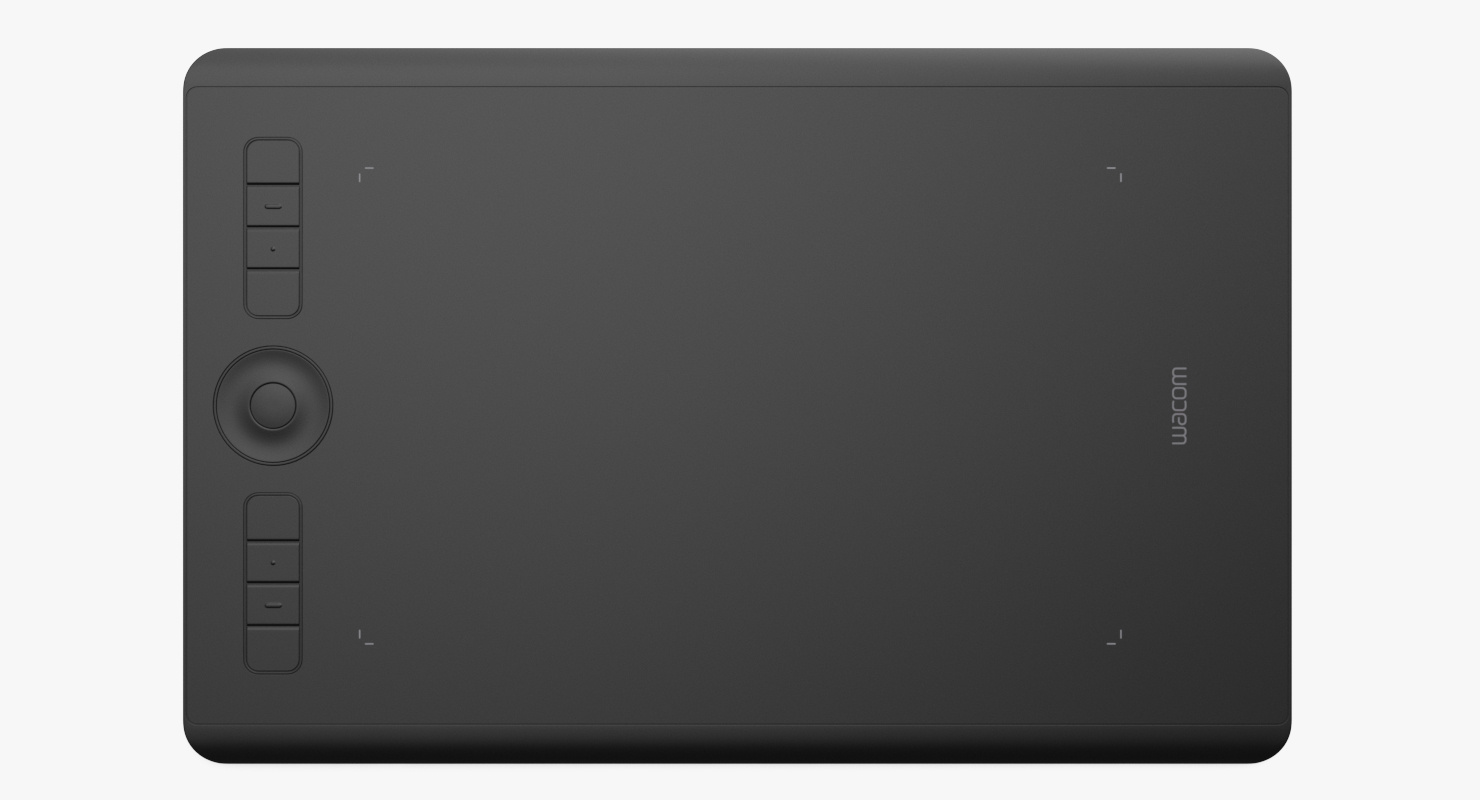 3D Wacom Intuos Pro Tablet model