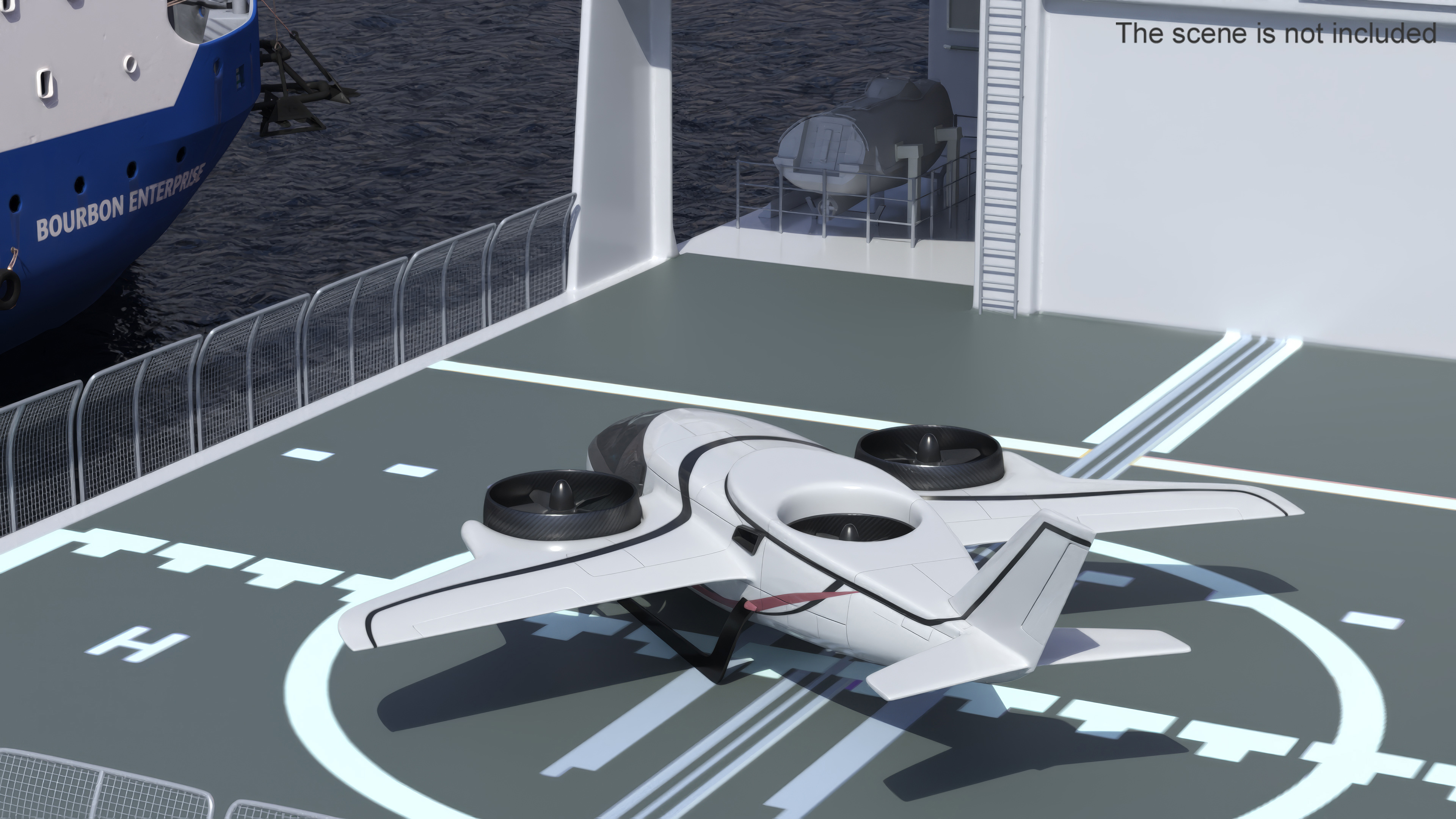 Next Gen Air Taxi 3D