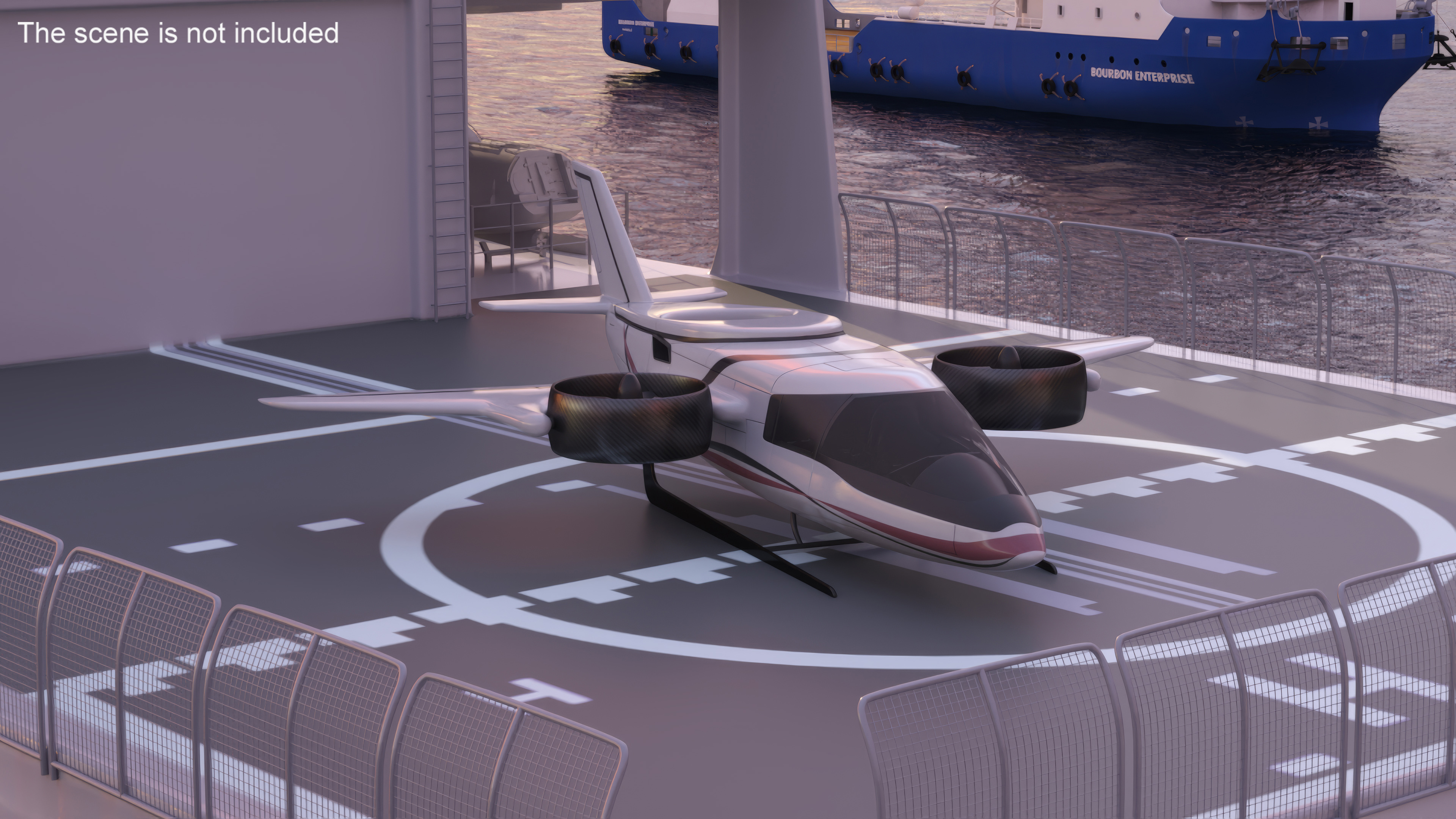 Next Gen Air Taxi 3D