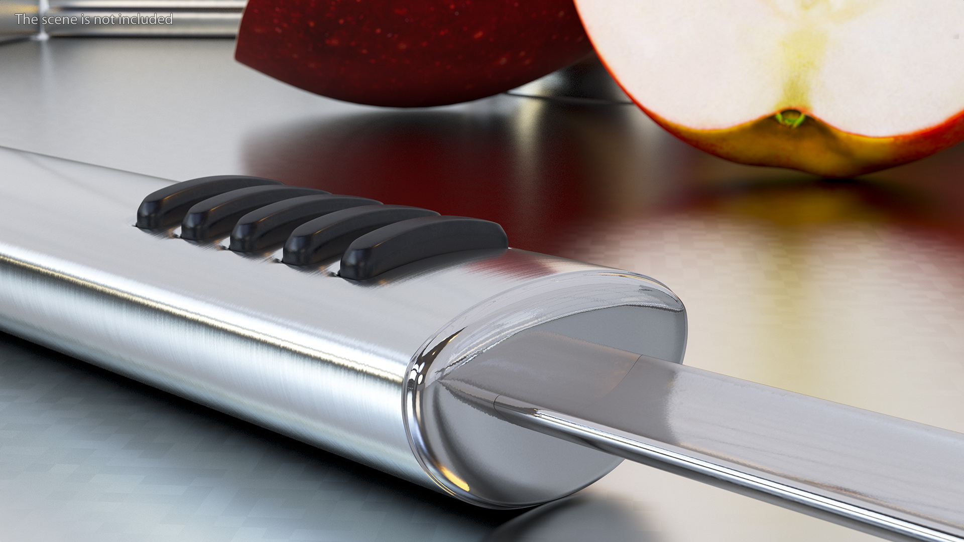 Stainless Steel Apple Core Remover 3D model