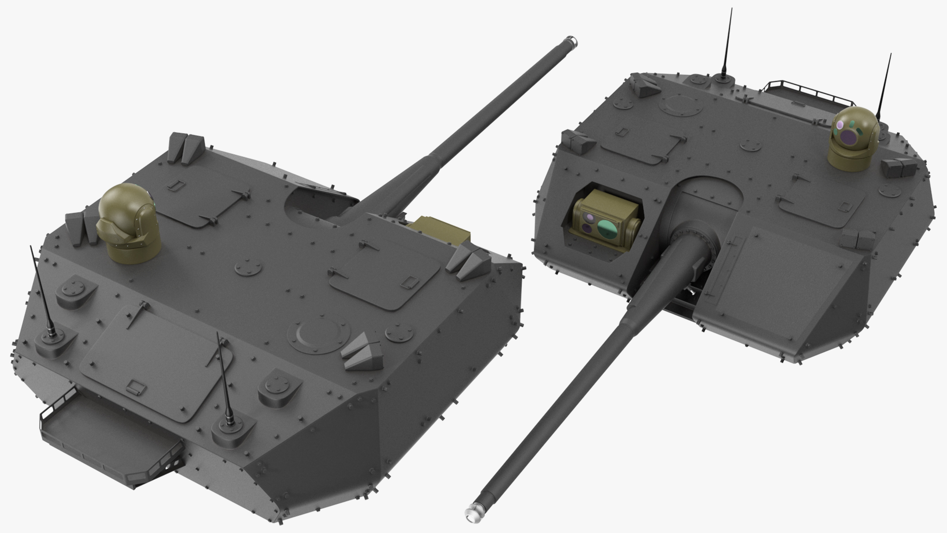 3D Tank Turret