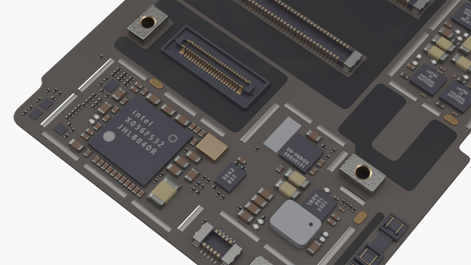 3D model 12 9 iPad Pro Motherboard