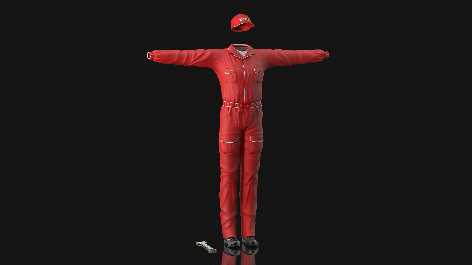 3D Auto Mechanic Clothes