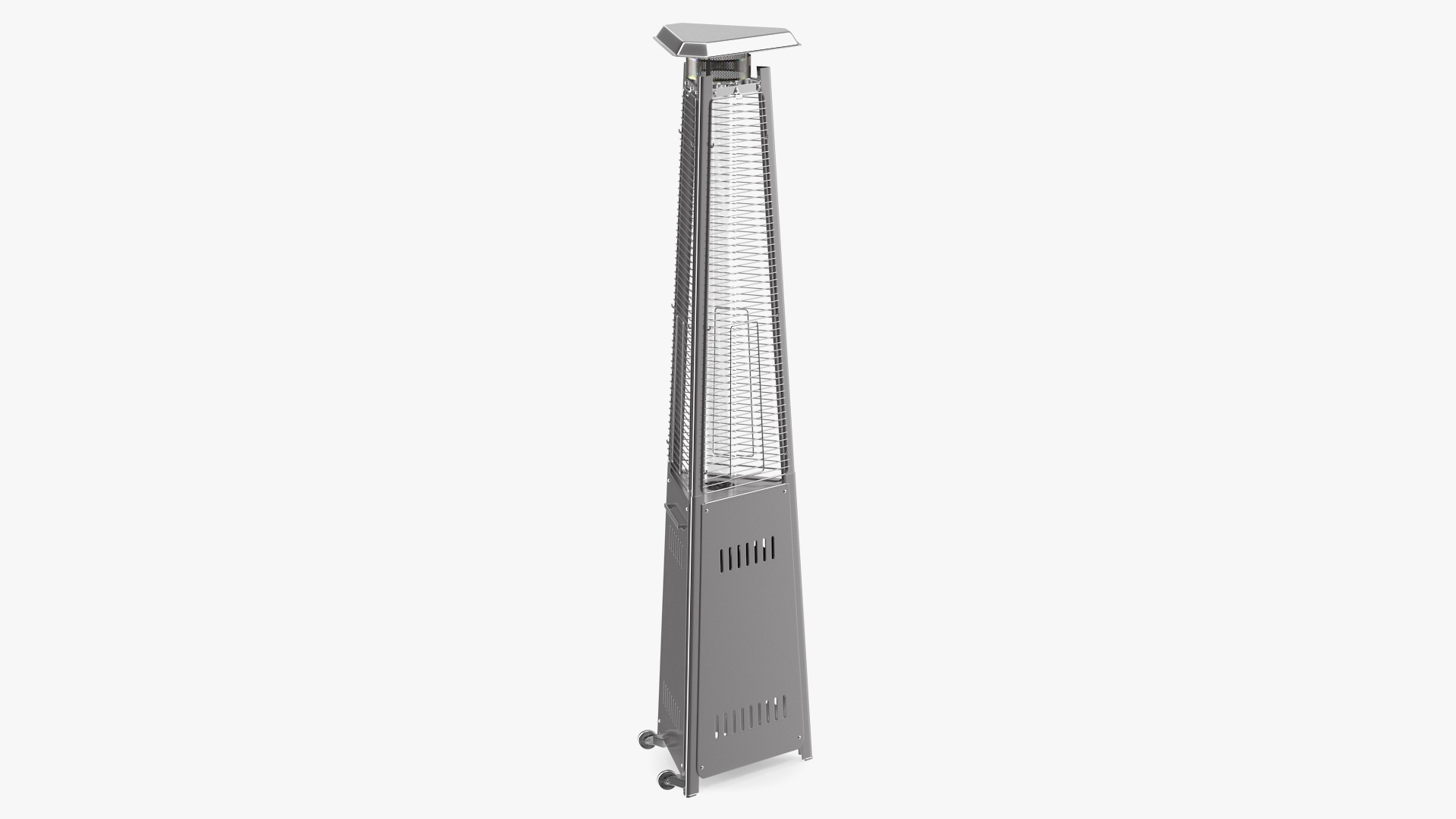 3D Outdoor Pyramid Patio Heater model