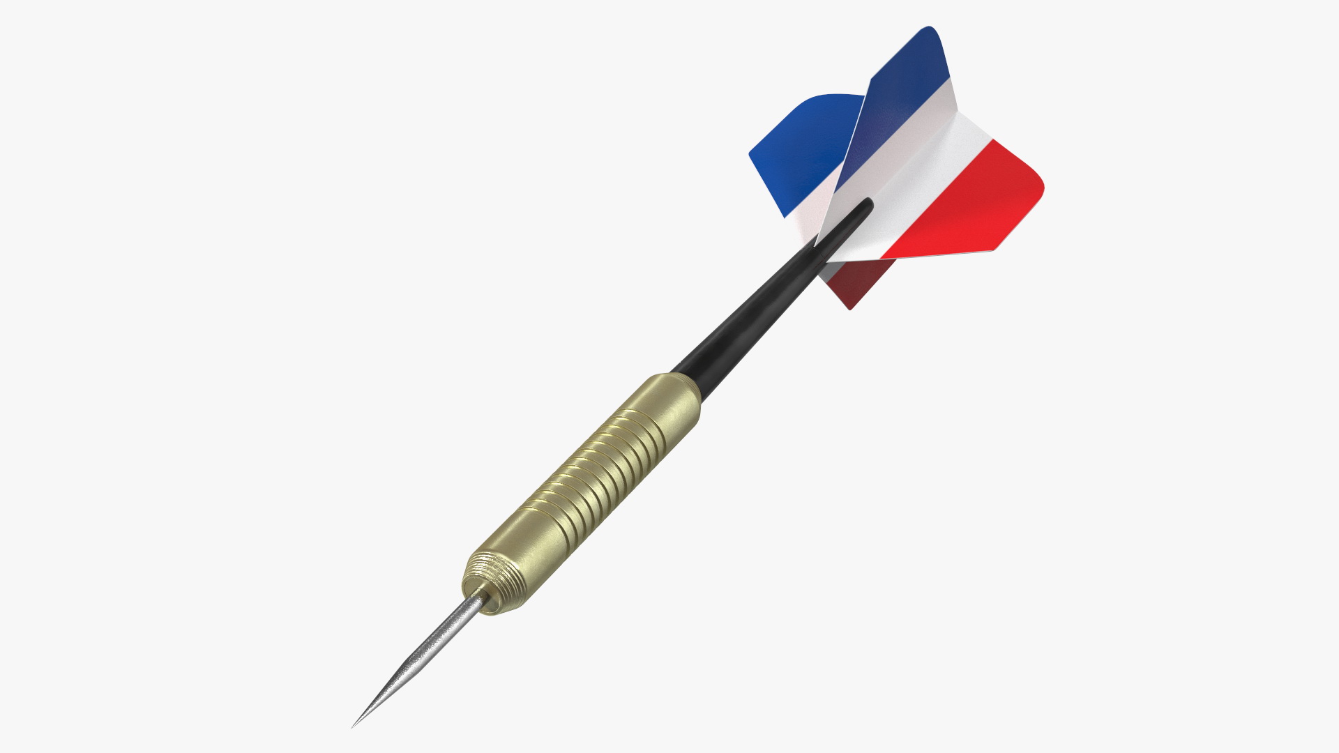 3D Dart with France Flag