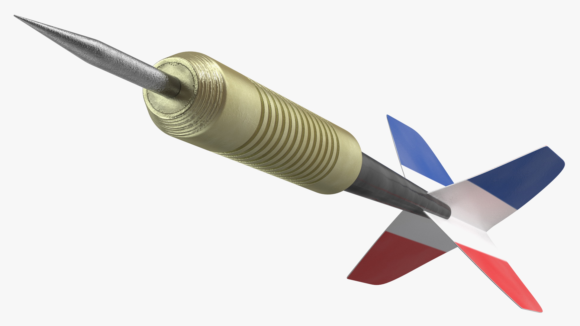 3D Dart with France Flag