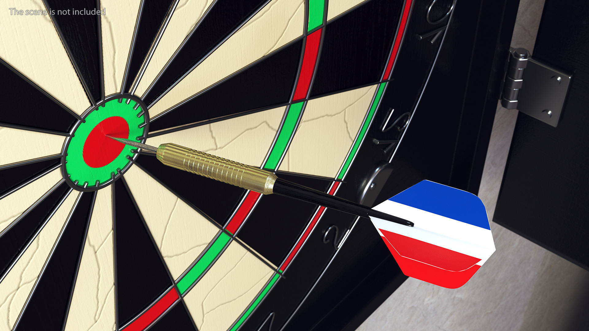 3D Dart with France Flag