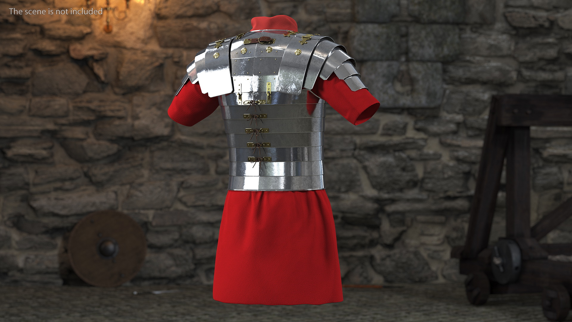 3D Roman Legionnaire Lorica Waist Armor