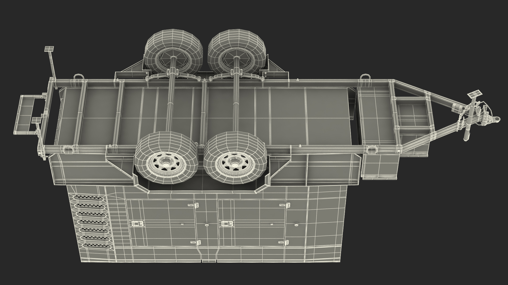 3D model Big Mobile Generator Generic Rigged