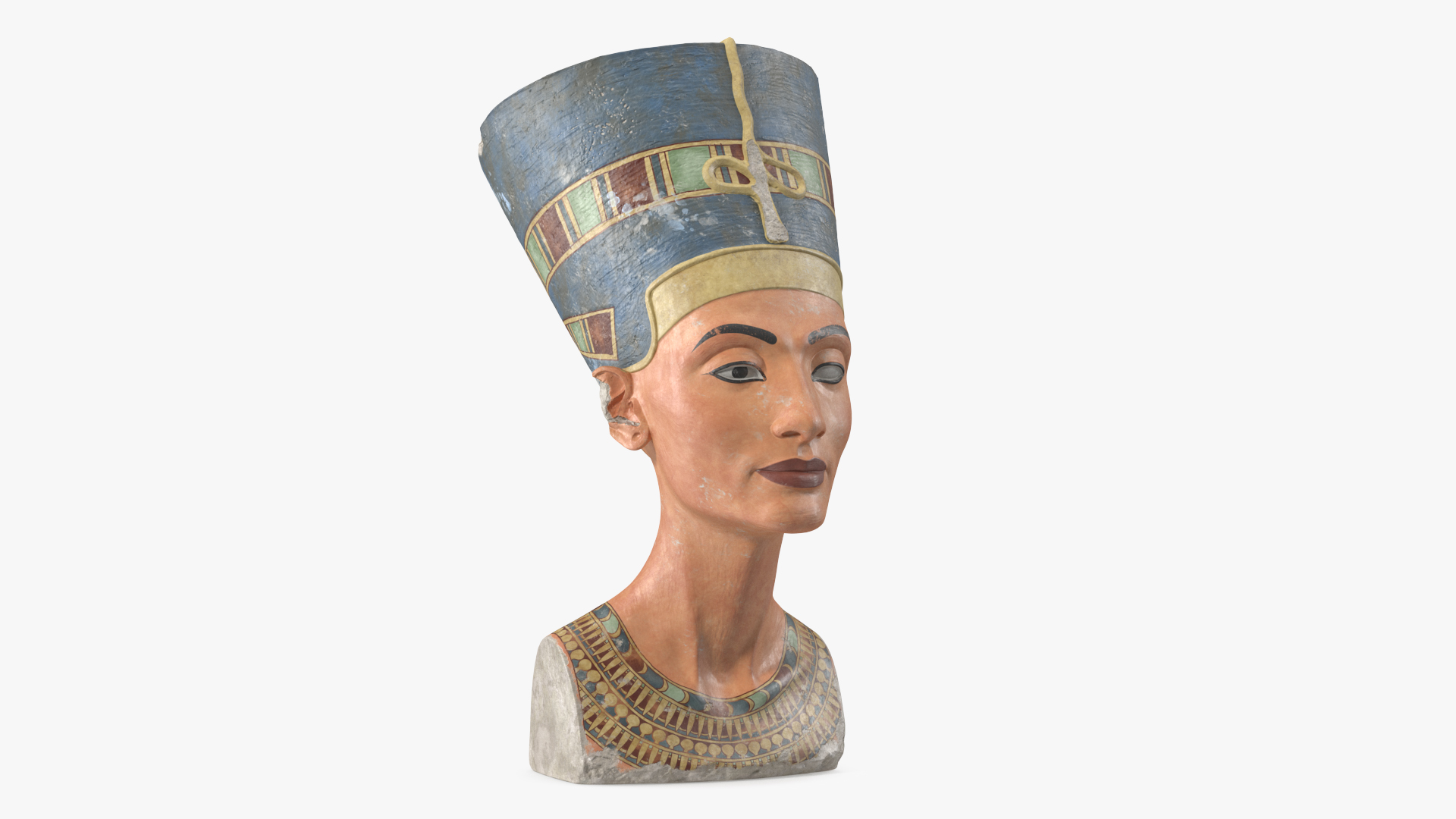 3D Bust of Queen Nefertiti model