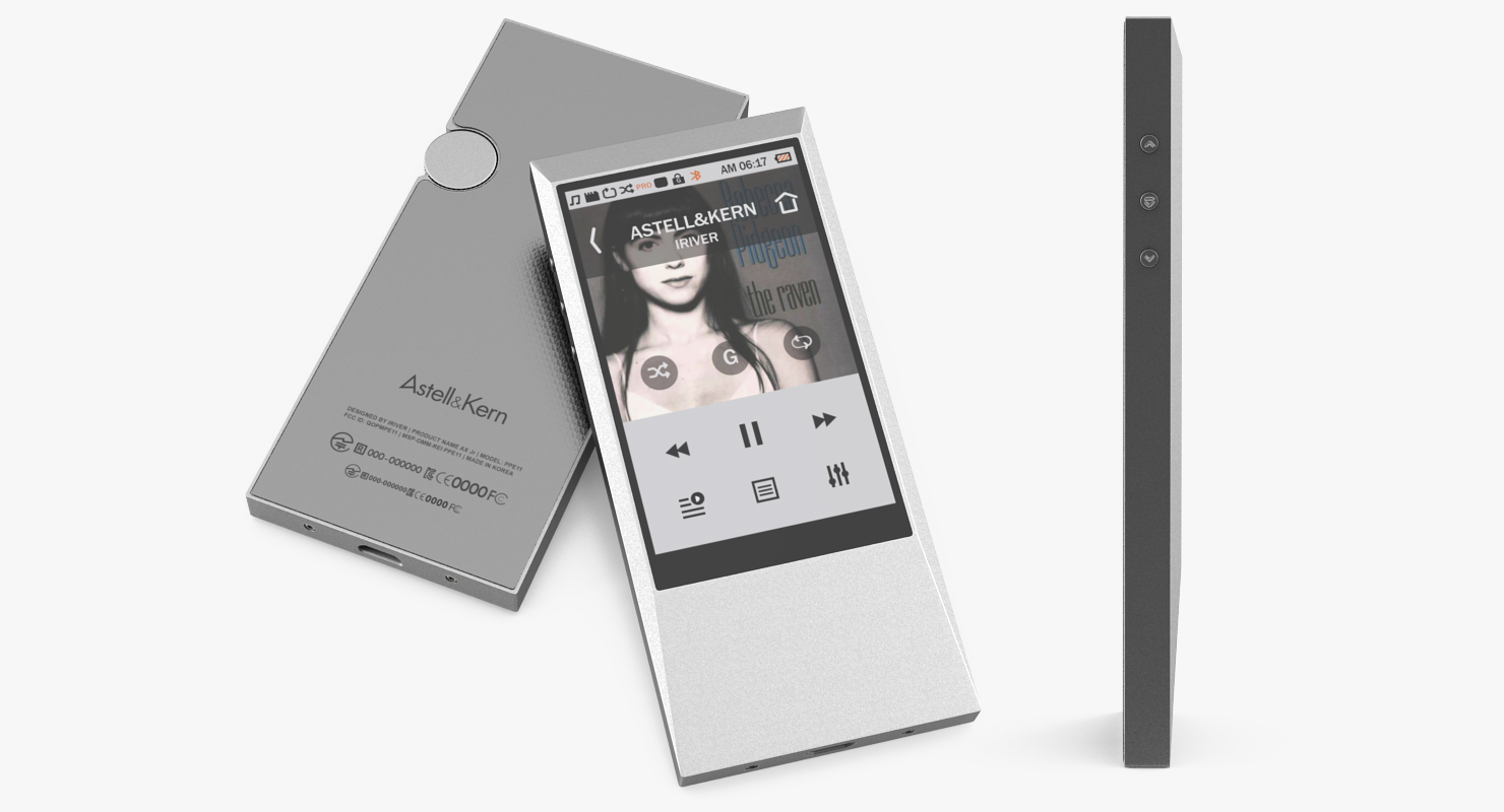 3D Hi Res Music Player Astell and Kern AK Jr