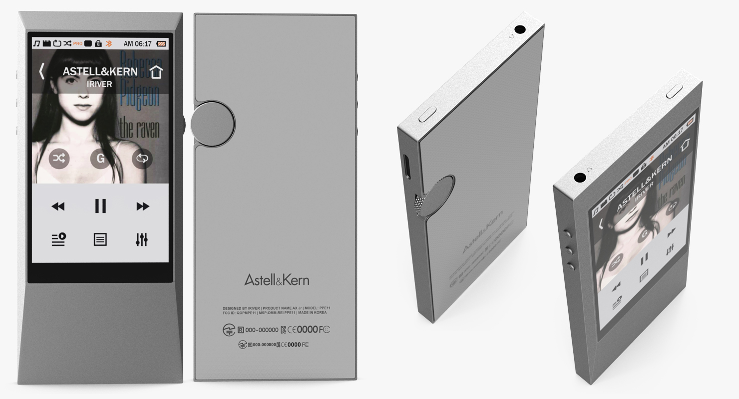 3D Hi Res Music Player Astell and Kern AK Jr