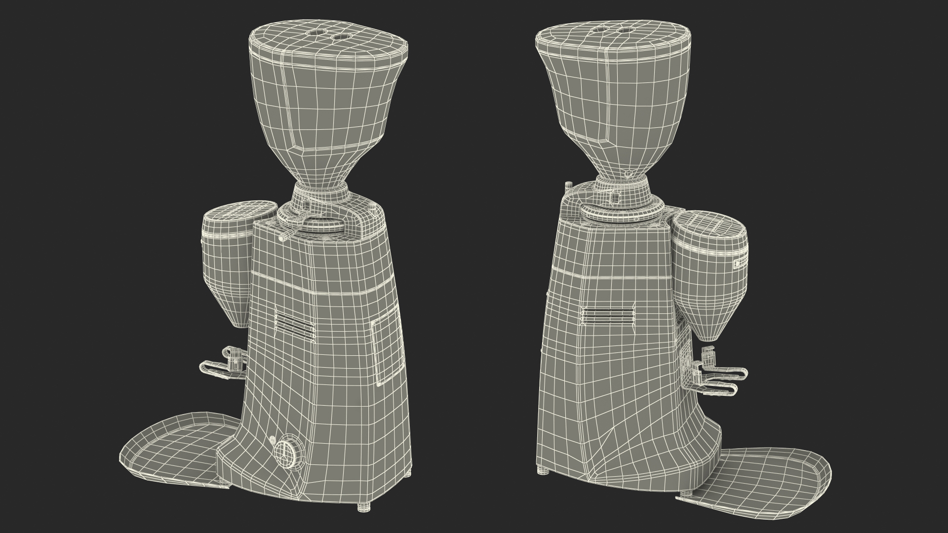 Automatic Coffee Grinder 3D model