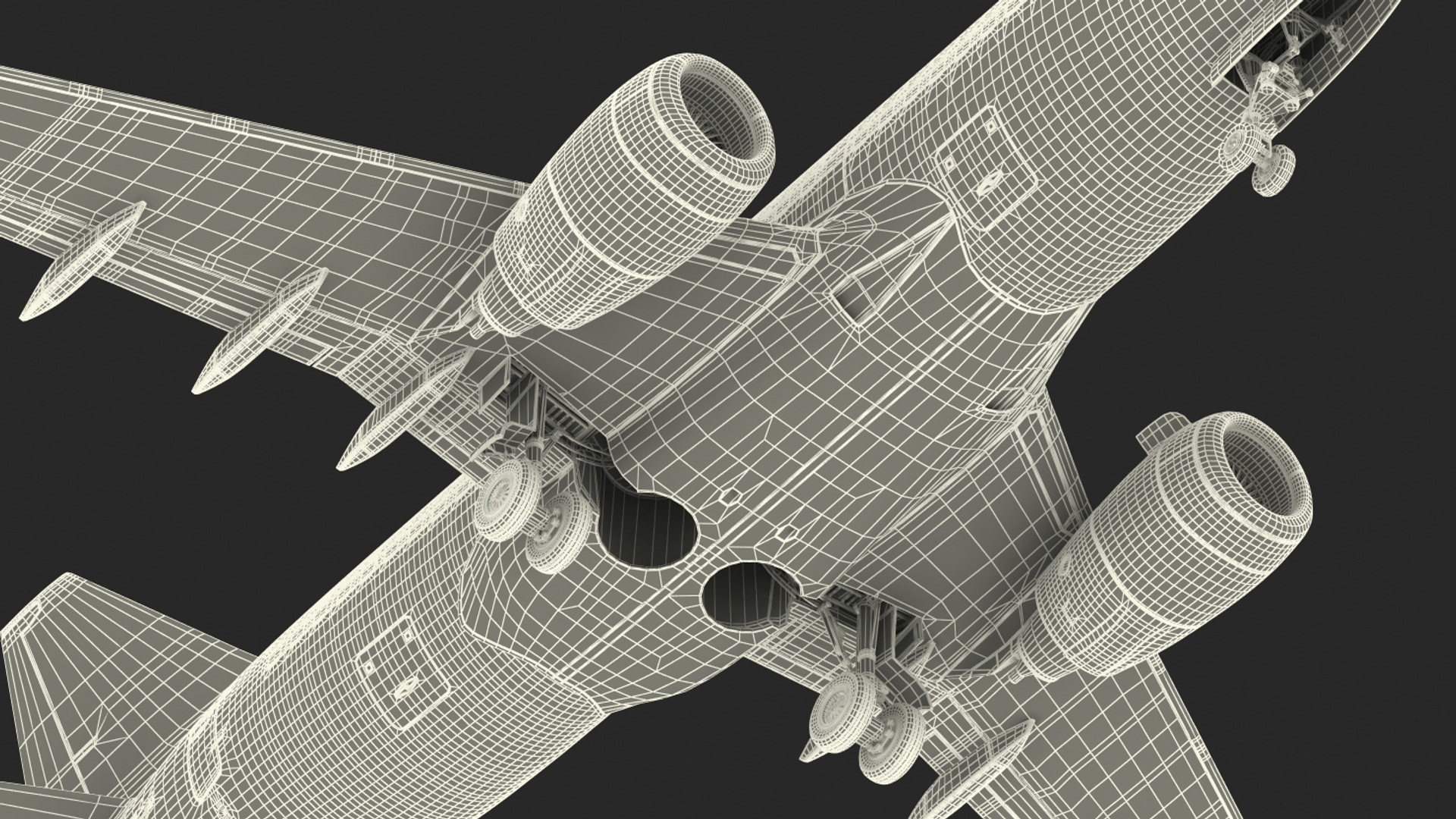 3D American Airlines Boeing 737-600 with Interior Rigged model