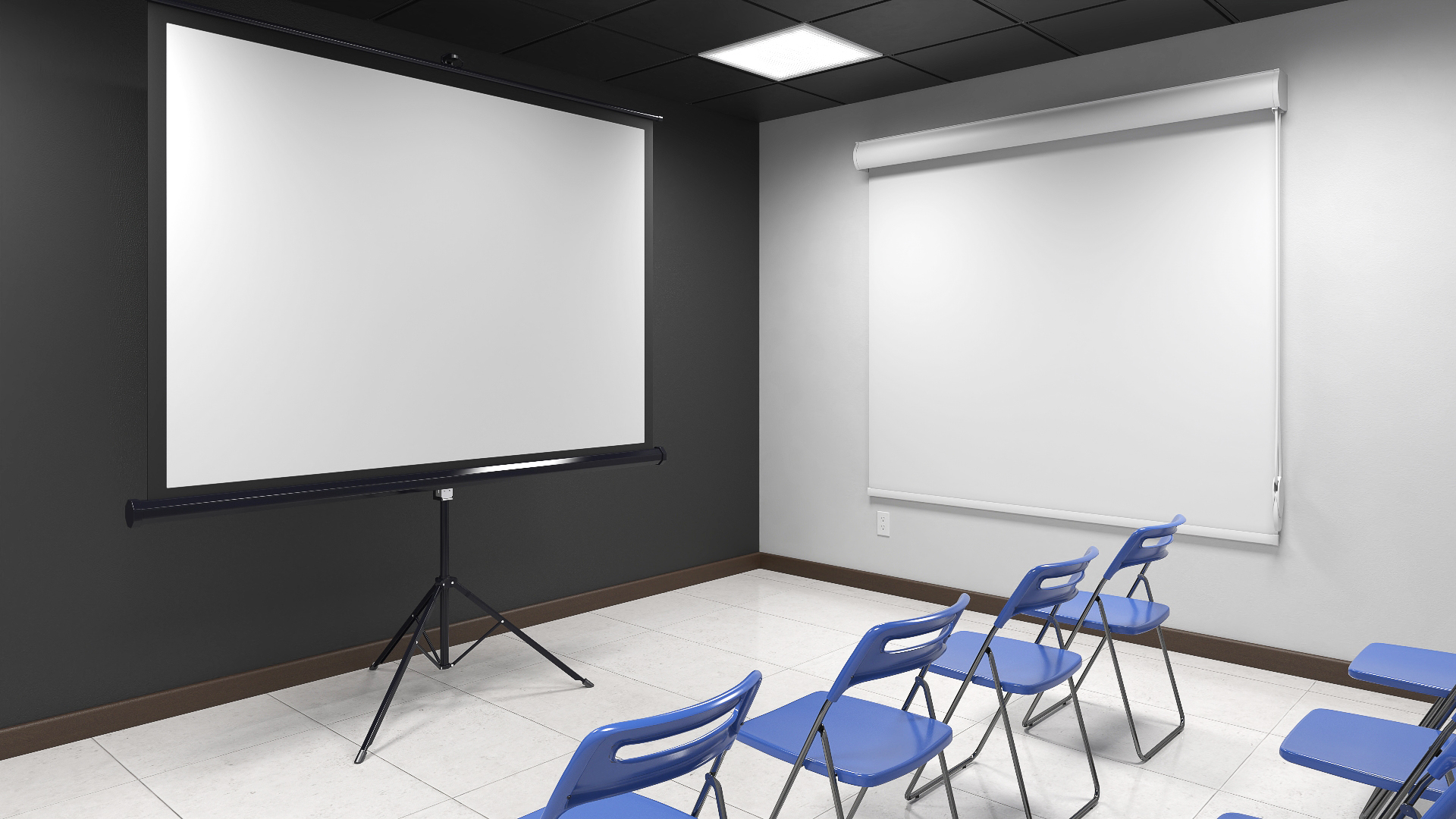 3D Modern Conference Room Interior