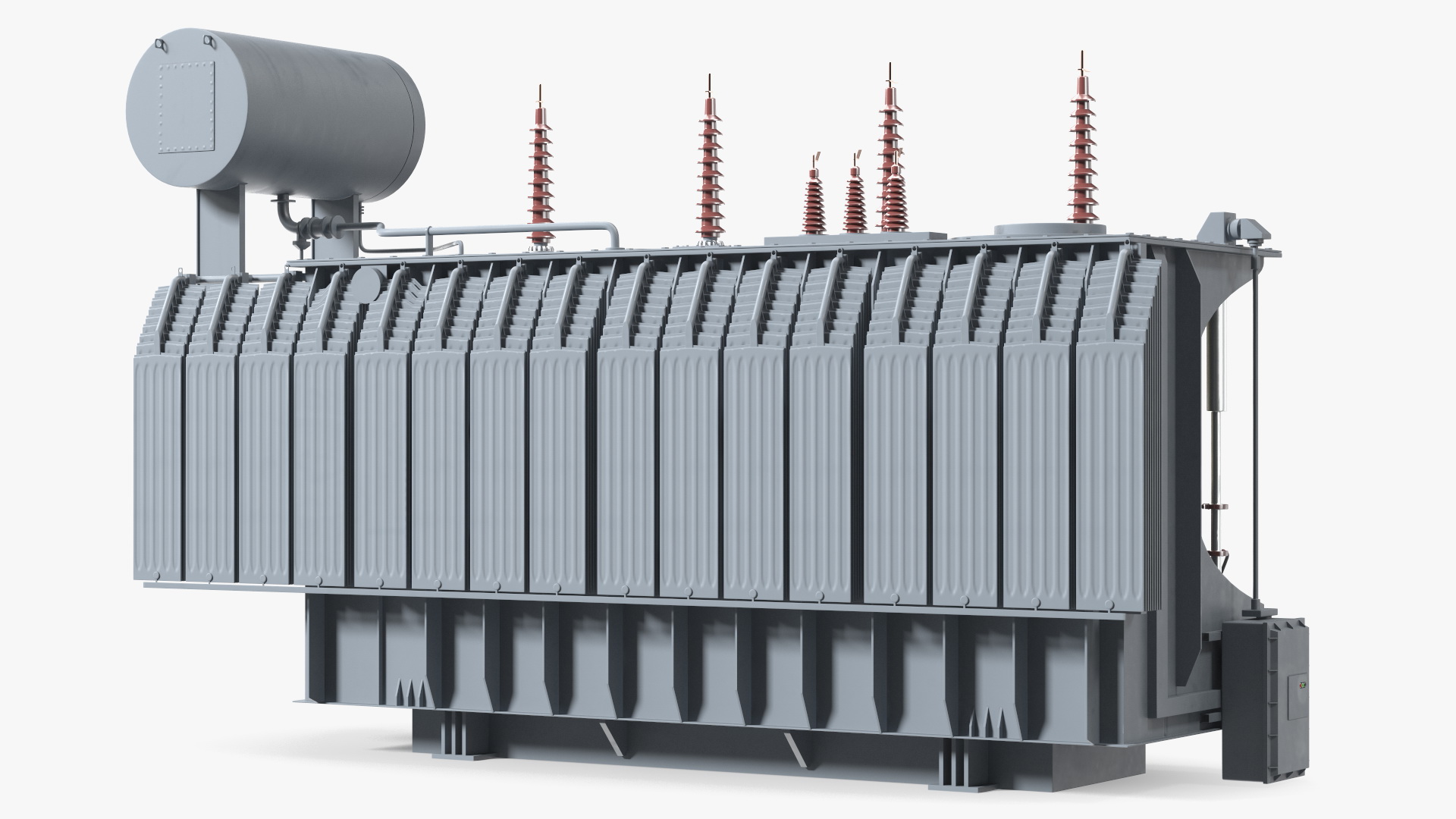 3D Electrical Transformer Inner Construction